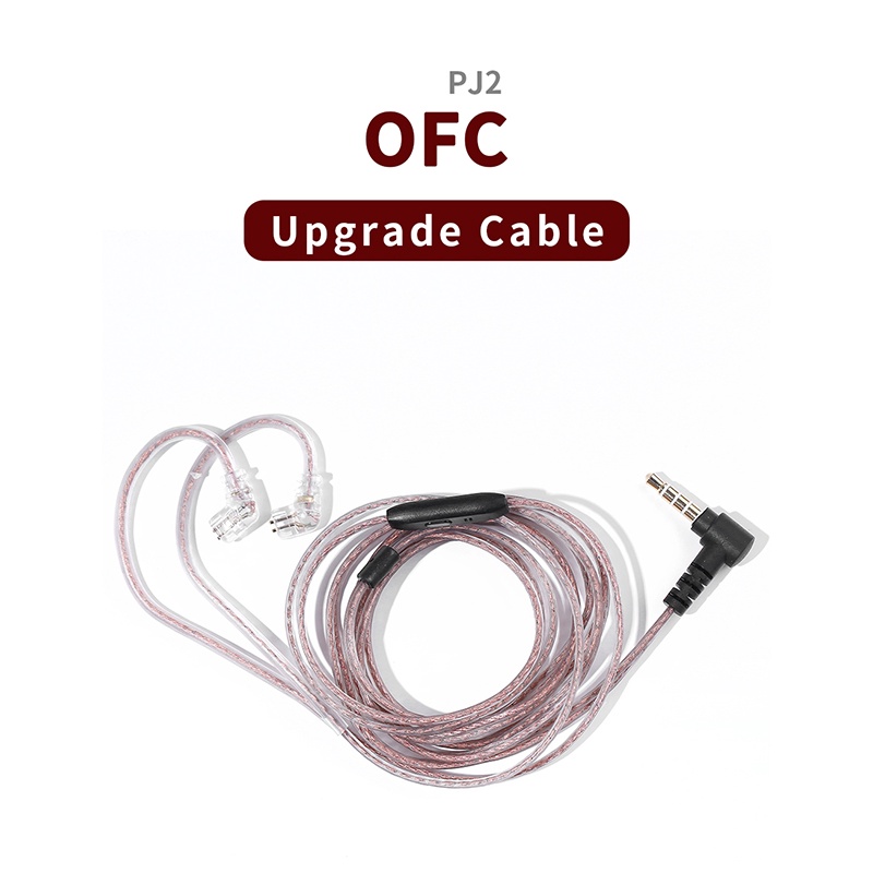 Tai Nghe Jcally PJ2 5N Có Dây Đồng 0.78mm QDC MMCX KZ ZST ES4 ZS3 ZSN pro EDX pro