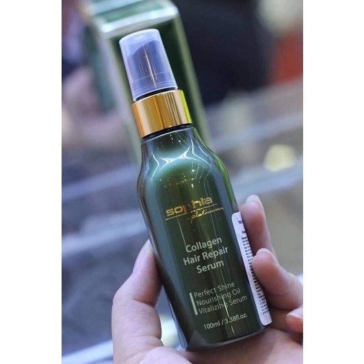 Tinh dầu collagen dưỡng tóc phục hồi tóc hư tổn khô xơ Sophia 100ml Hàn Quốc