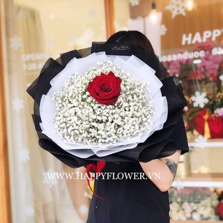 Giấy gói hoa màu đen