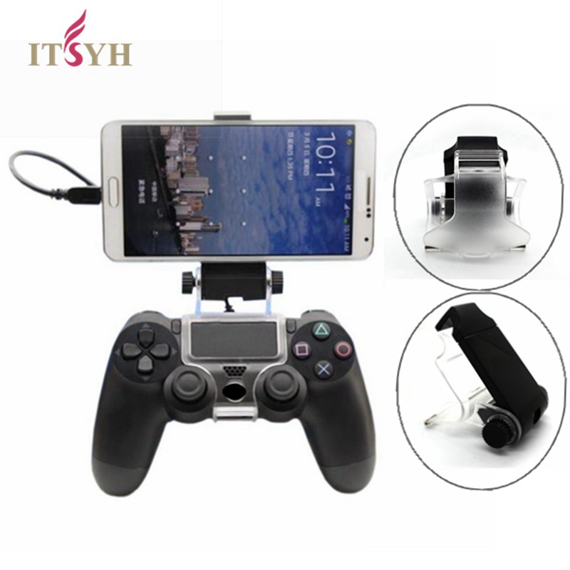 (Tiến xíu) kẹp tay cầm ps4 với điện thoại giá đỡ tay Ps4 với điện thoại