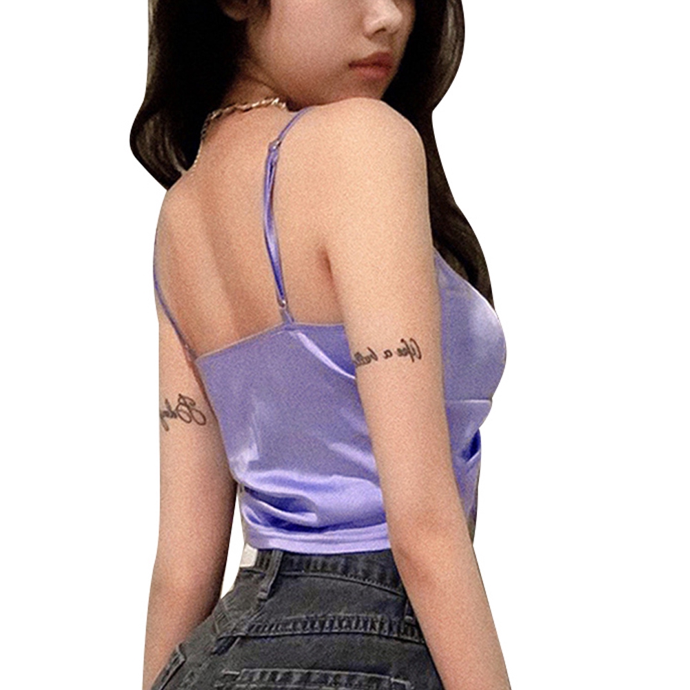 Áo lửng 2 dây phối dây rút ngực quyến rũ cho nữ