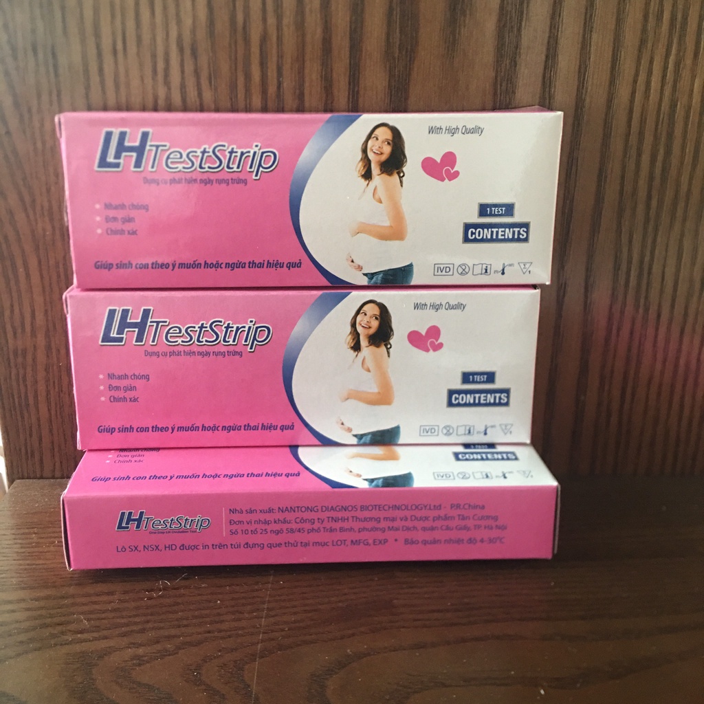 Que thử rụng trứng LH Test Strip nhanh chóng, chính xác, đơn giản, giúp sinh con theo ý muốn hoặc ngừa thai hiệu quả