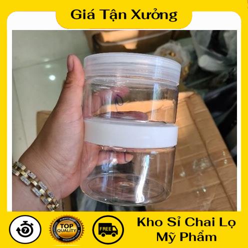 Hủ Đựng Kem ✿ TRÙM SỈ ✿ Hũ nhựa pet trong 50g,100g,200g,250g,500g đựng mỹ phẩm, thực phẩm, đồ khô, ngũ cốc