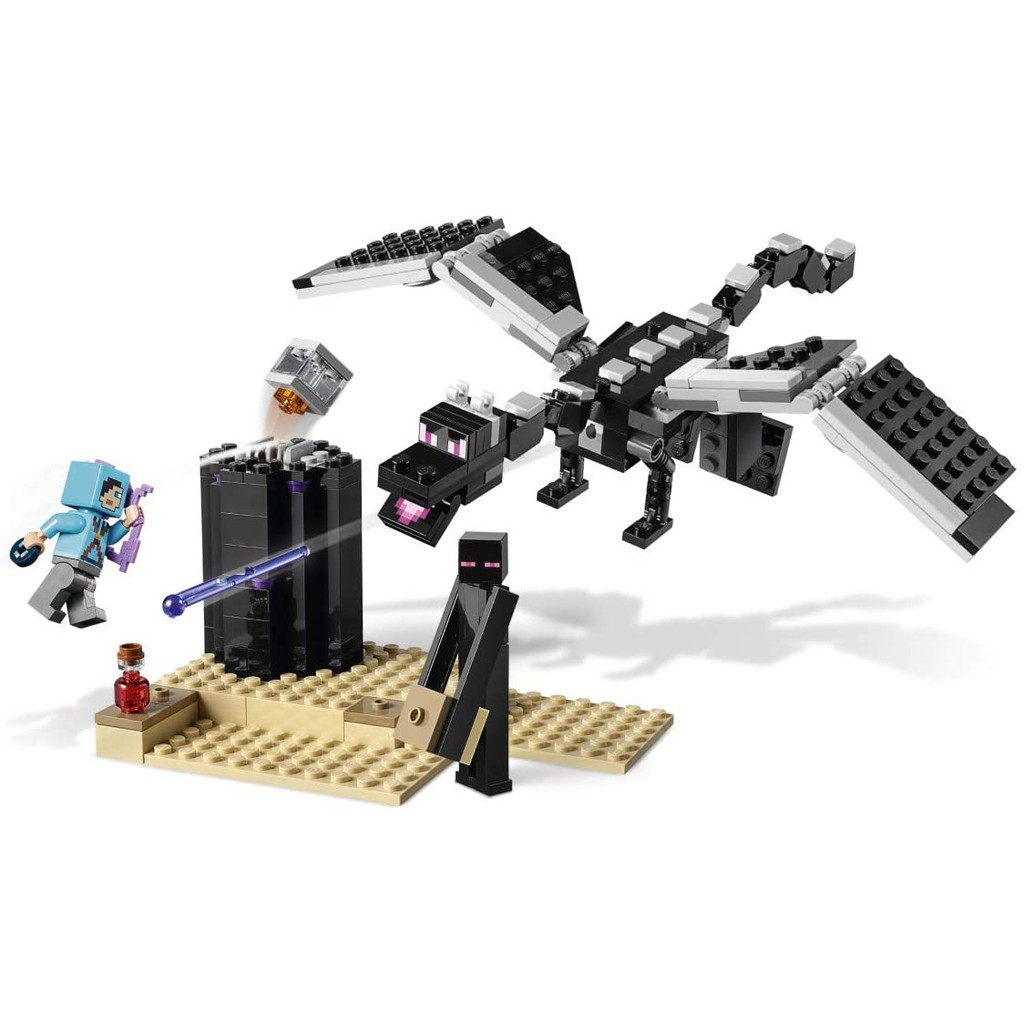 LEGO Minecraft 21151 Trận chiến ở tận cùng thế giới - 222 chi tiết