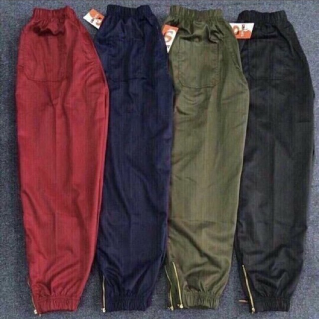 Quần jogger kaki nam và nữ