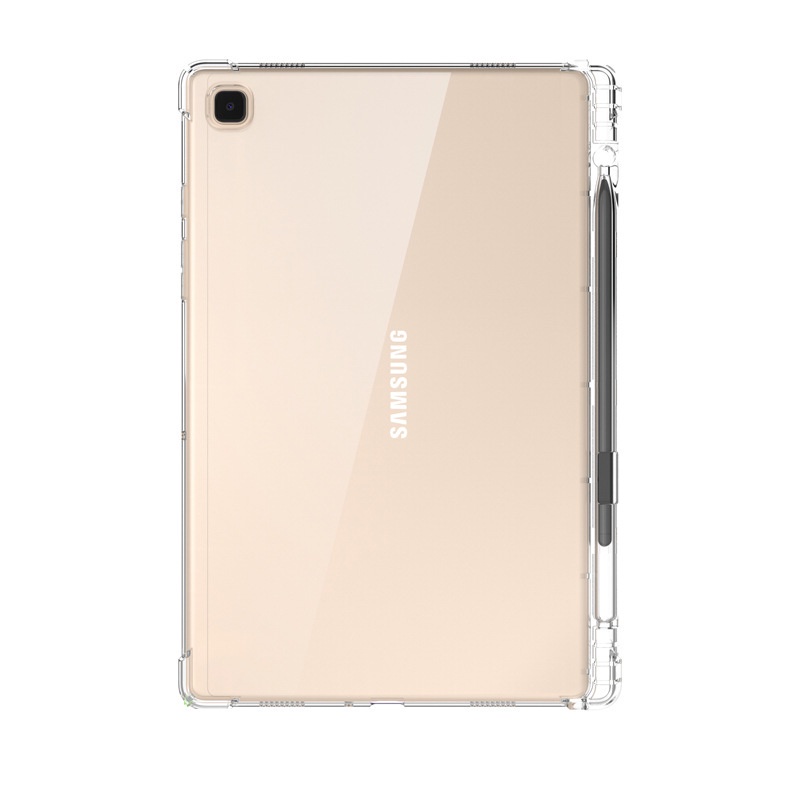 Ốp Máy Tính Bảng Silicon TPU Mềm Trong Suốt Có Giá Đỡ Cho Samsung Galaxy Tab S8 Plus S8+ S7 FE S6 Lite A8 A7 10.4