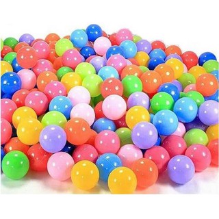 ( H299 ) 100 BÓNG NHỰA MỀM CHO BÉ( CHERRI )