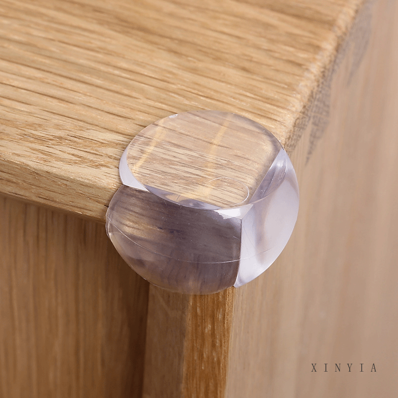 Miếng bọc cạnh và góc bàn bằng PVC trong suốt mềm mại chống va đập bảo vệ an toàn cho trẻ em