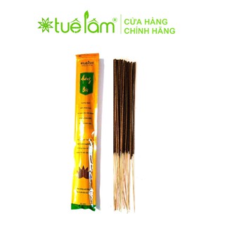 Hương bài Tuệ Lâm túi zip 25 nén 38 cm , nhang sạch có kết quả kiểm định