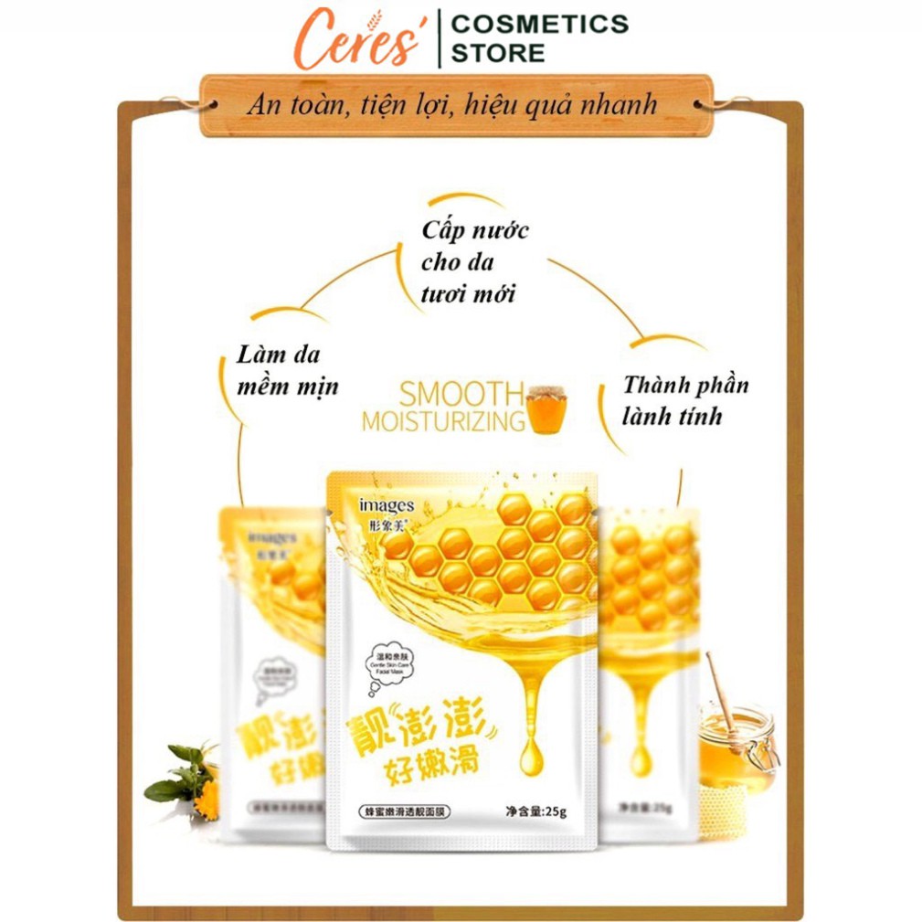 Mặt Nạ 🍇𝑭𝒓𝒆𝒆𝒔𝒉𝒊𝒑🍏 Mask Giấy Nha Đam Việt Quất Mật Ong - Mặt Nạ Images Cấp Ẩm Dưỡng Trắng Da | BigBuy360 - bigbuy360.vn