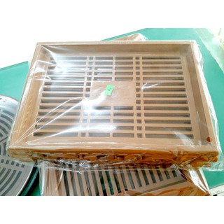 KHAY TRÀ NHỰA GIẢ GỖ VIỆT NHẬT HÀNG ĐẸP