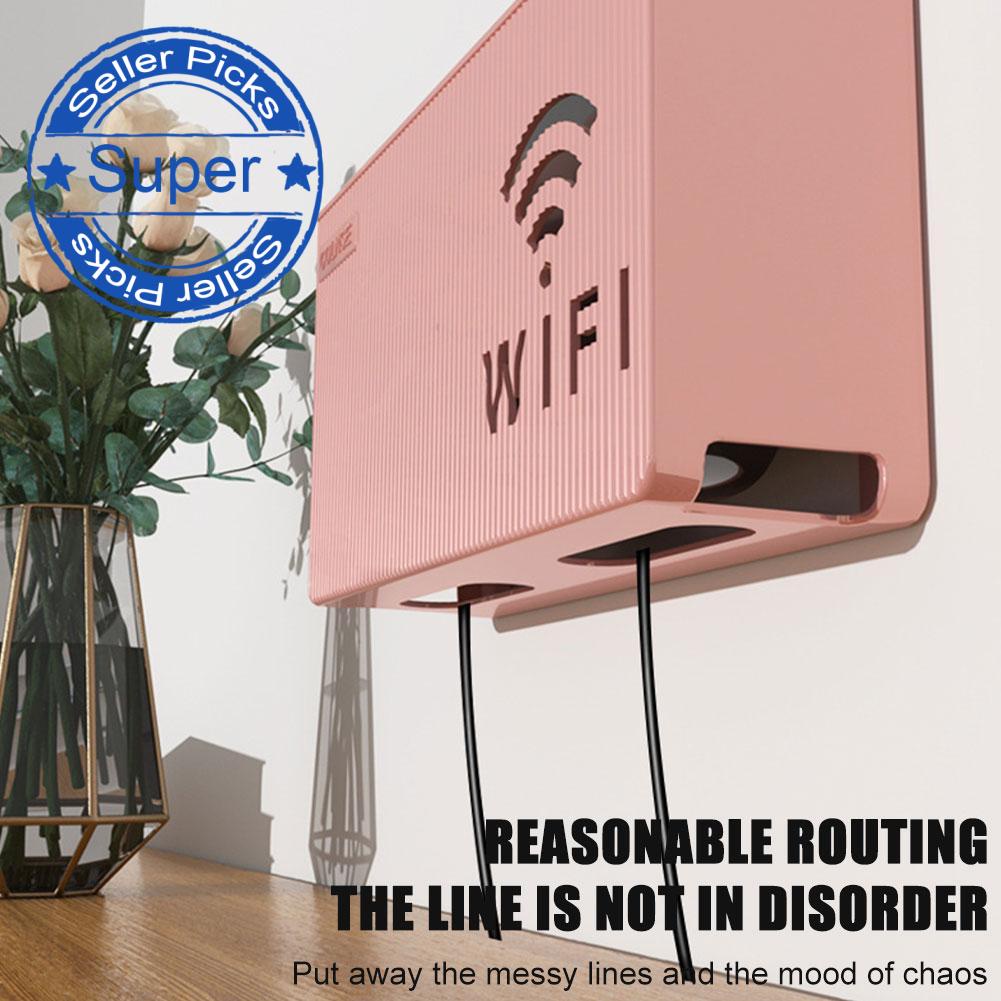 Hộp Đựng Bộ Định Tuyến Wifi Không Dây Treo Tường Trang Trí Nhà Cửa C8O3