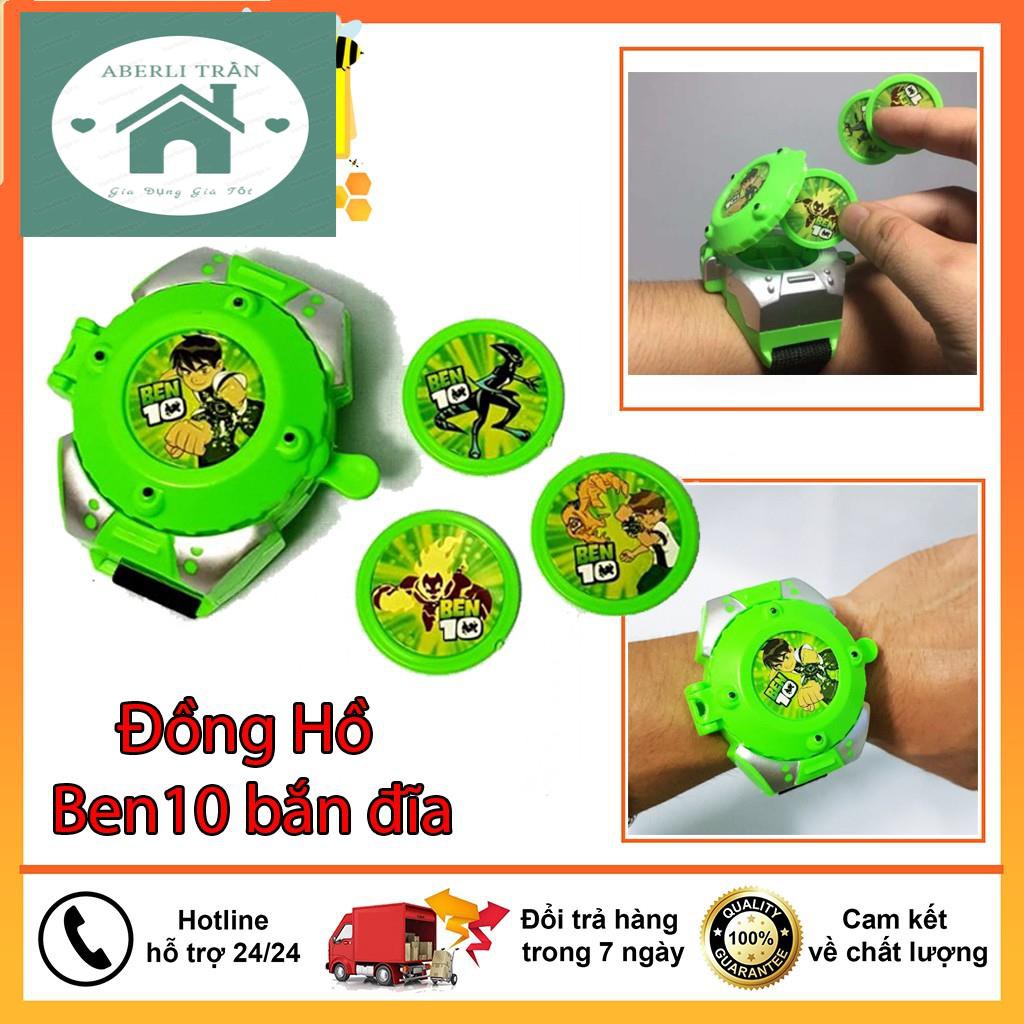 Đồ Chơi Đồng Hồ Ben 10 Cho Bé, Chiếu Sáng 24 Nhân Vật, Chất Liệu Nhựa ABS An Toàn Tuyệt Đối Cho Bé Sử Dụng