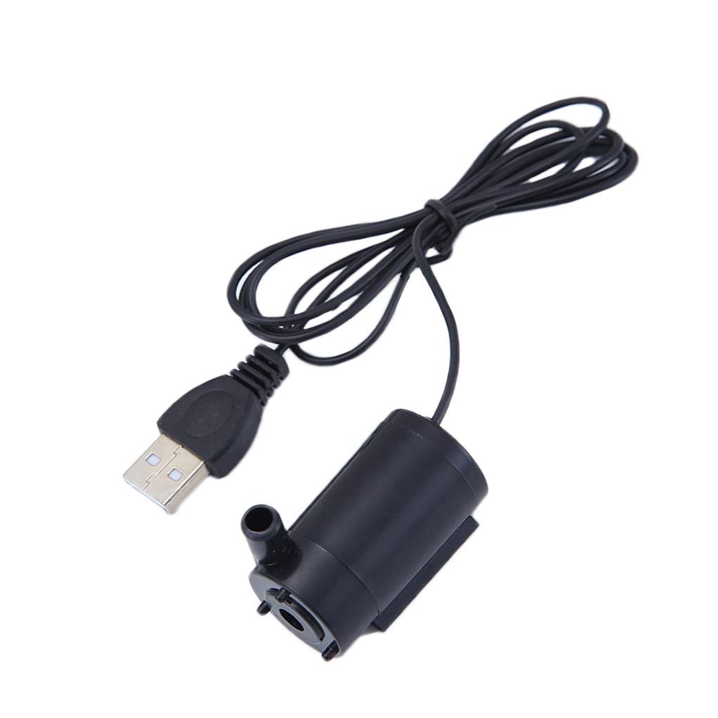 Máy Bơm Chìm Mini DC 5V 120L/H Cổng USB Cho Bể Cá