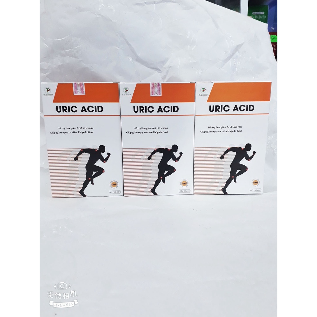 Viên Gút URIC ACID, giảm Acid Uric máu, giảm các triệu chứng Gút, Hạn chế và giảm nguy cơ viêm khớp do Gút