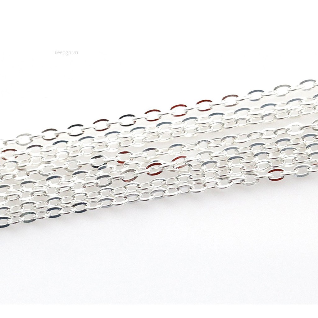 Uieepgp Dây Cáp Kim Loại Dạng Hở Mạ Vàng Bạc Dài 5m 4 Màu Sắc Để Tìm Trang Sức