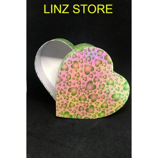 Hộp quà trái tim, kích thước 11x5 và 8x3 cm. Linzstore89