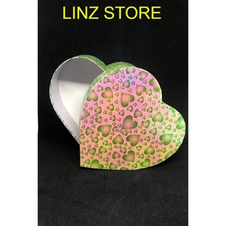 Hộp quà trái tim, kích thước 11x5 và 8x3 cm. Linzstore89