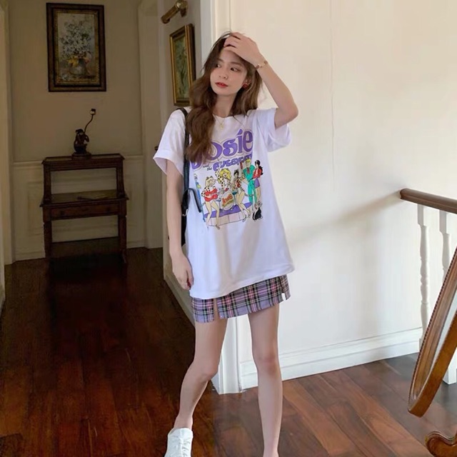 Chân váy kẻ caro Ulzzang 7 màu | BigBuy360 - bigbuy360.vn