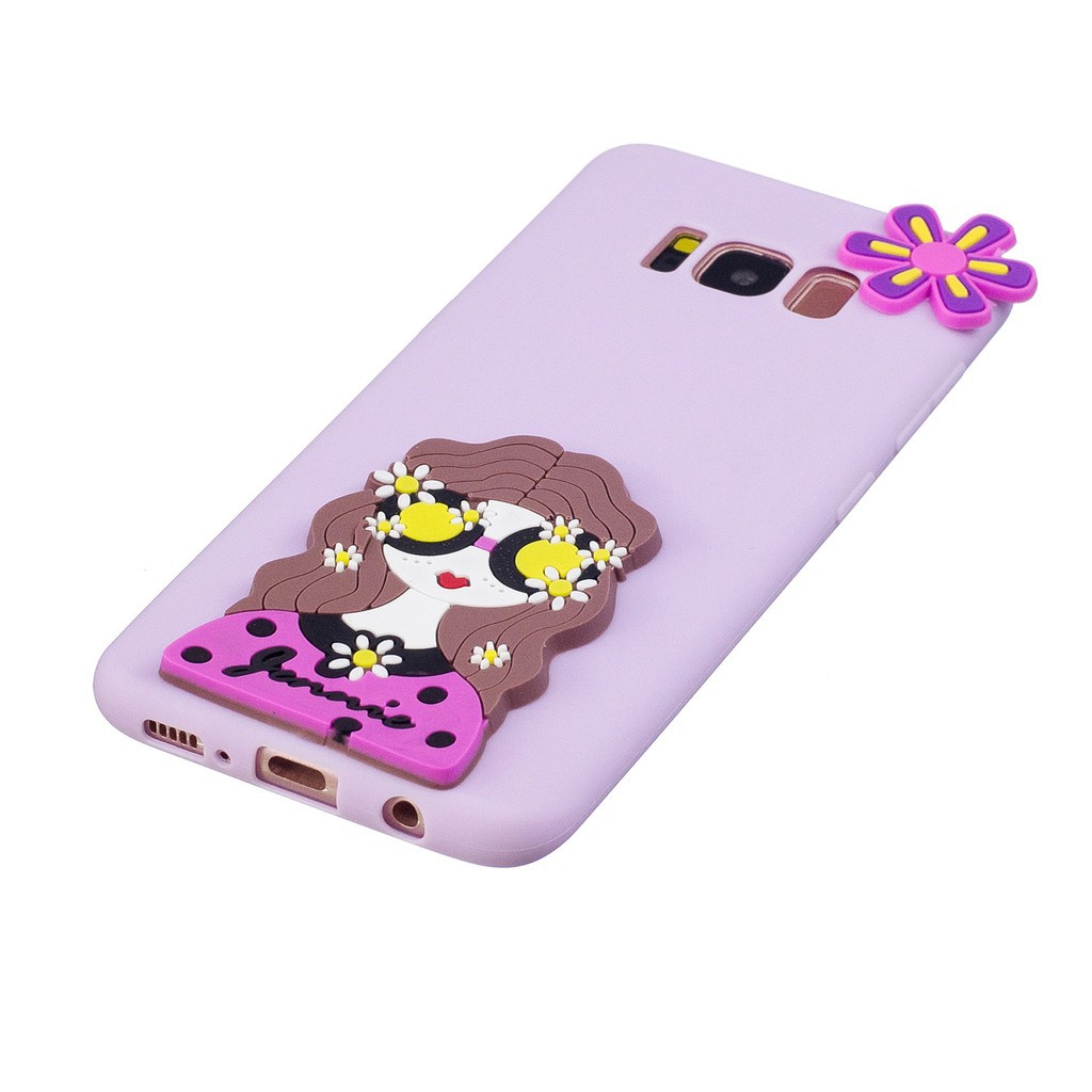 Ốp lưng silicon họa tiết hoạt hình đáng yêu cho Samsung S8 S8 Plus | BigBuy360 - bigbuy360.vn