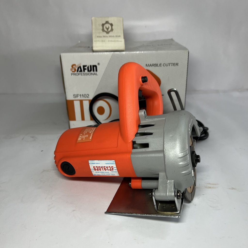 Máy cắt gạch cầm tay SAFUN SF1102 công suất lớn 1380W| Máy cắt gỗ, đá men( Cam kết dây đồng 100%)