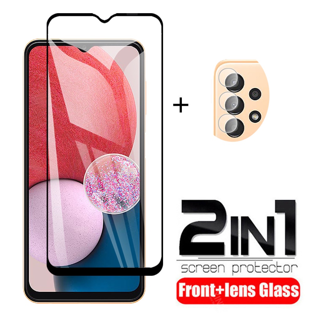 Kính Cường Lực 2 Trong 1 Cho Tecno Pova Neo LE6 Pova 2 Pop 5 Lte Pouvior 4 Pro LC7 LC8 Spark Go 2022 Spark 8c Spark 6 Go Spark 7 Pro Sự Bảo Vệ
