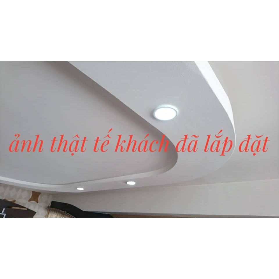 Đèn âm trần 15W 20W siêu mỏng cao cấp - viền chỉ 8mm