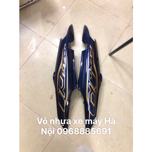 BỘ NHỰA WAVE A 110CC 2017-2021 XANH TÍM XỊN
