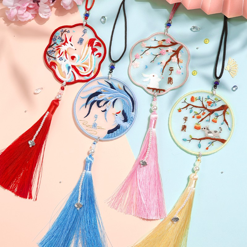 Móc khoá/kẹp sách Trung Quốc DIY