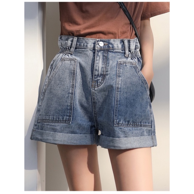 [Mã FAMARAL2 giảm 10K đơn 50K] [SIZE ĐẠI] QUẦN SHORT JEAN BIG SIZE LƯNG THUN 2525