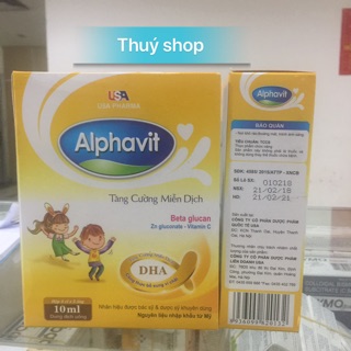 Alphavit tăng cường miễn dịch