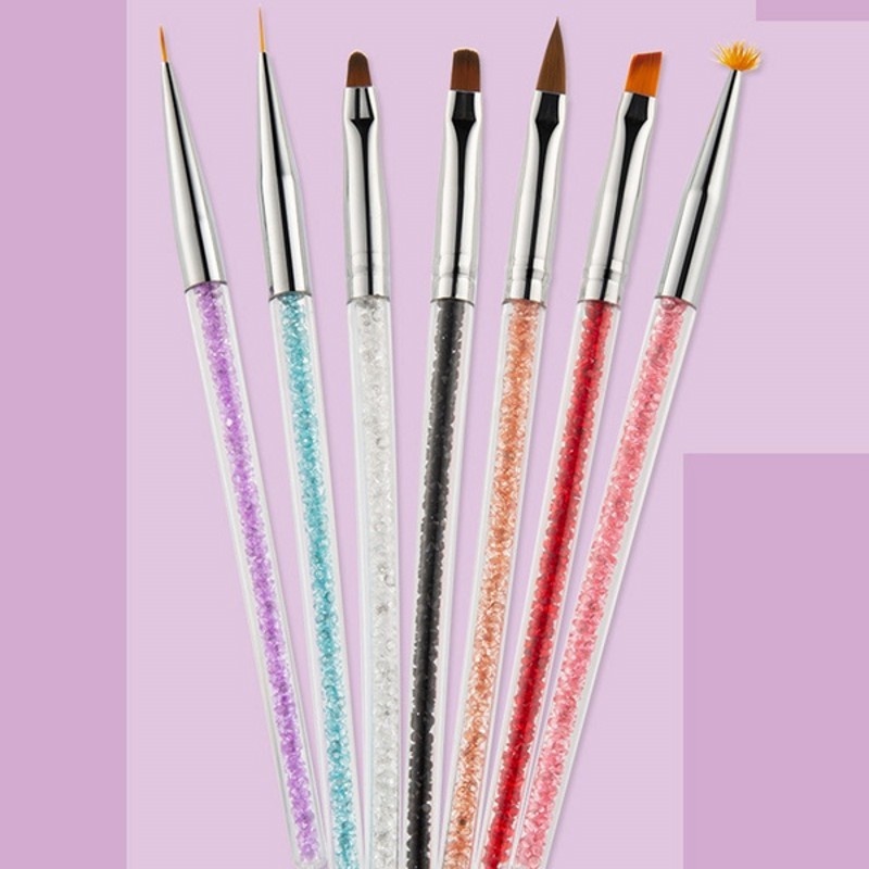 Set 1 / 7 Cọ Vẽ Trang Trí Móng Tay Chuyên Nghiệp