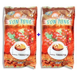 [ 1 KG CÀ PHÊ NGON - GIAO NHANH ] Combo 2 gói x 500gr Cà phê pha rang xay pha Phin truyền thống Sơn Tùng - Tạp hóa số 2