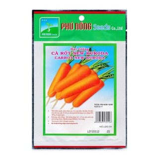 Hạt giống Cà rốt new Kuroda Phú Nông (PN130106PN1)- 2g