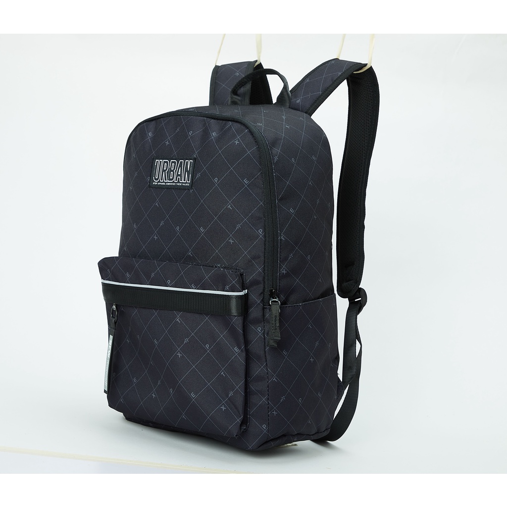 Balo da thời trang Xtep dòng Unisex Old School Backpack họa tiết Damier 879337110010