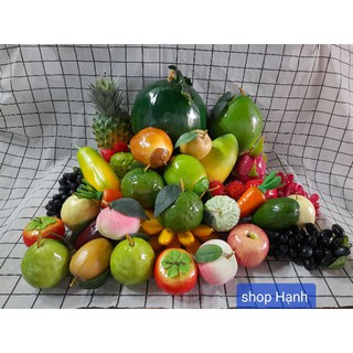 Combo trái cây trang trí_Combo đại (24 loại, 37 trái)