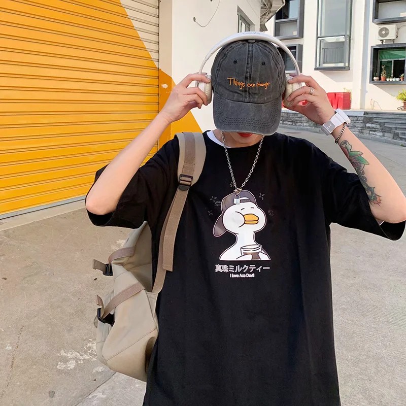 Áo Thun Tay Ngắn Thời Trang Dành Cho Nam Size M-3Xl | BigBuy360 - bigbuy360.vn