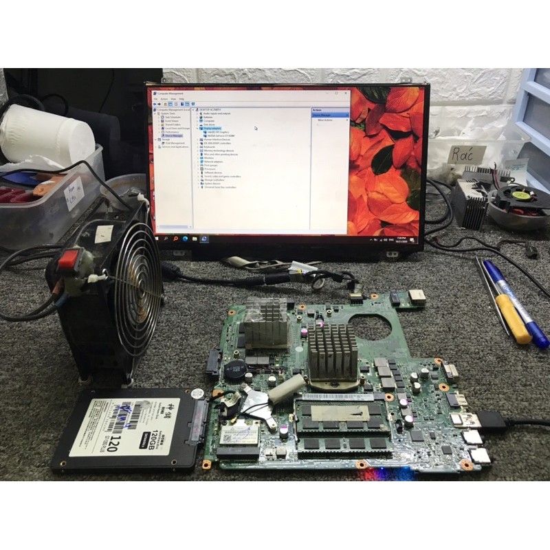 Main Acer V3-471 / E1-431 HM76 vga GTX630M