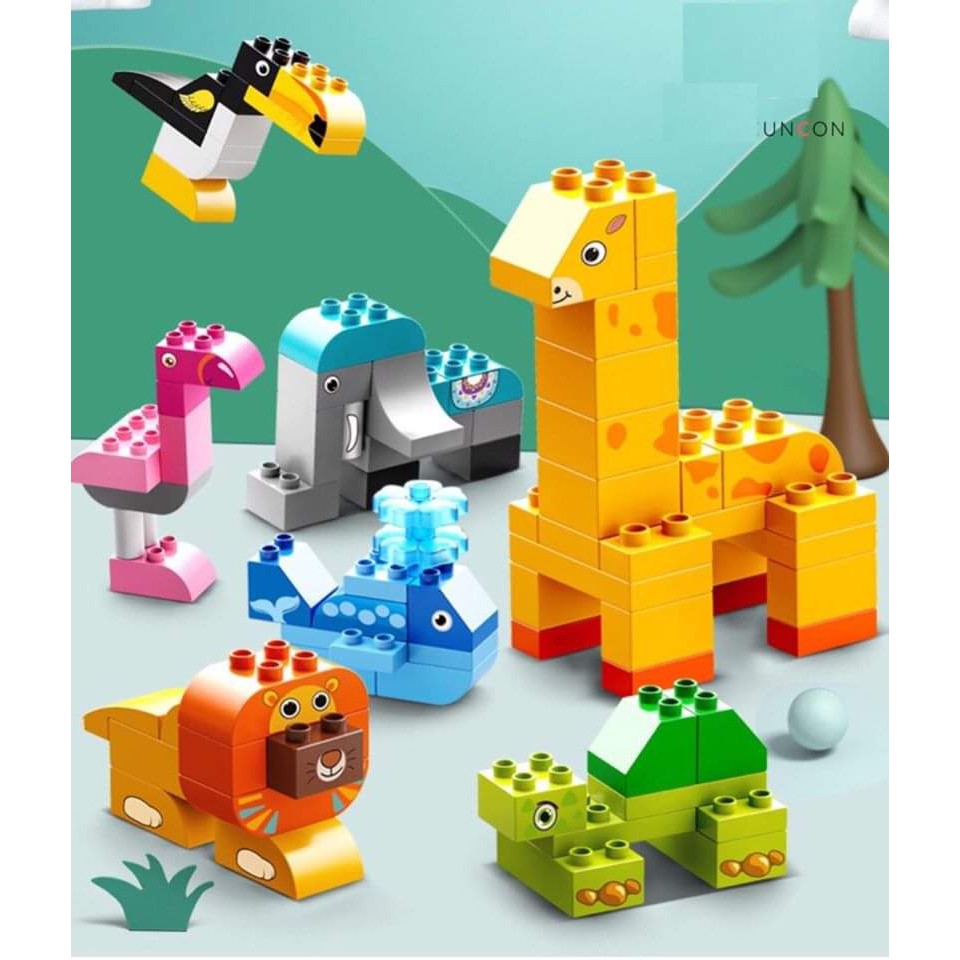 Lego Duplo FEEL Thế Giới Động Vật Đầu Đời Của Bé 102 Chi Tiết Siêu To