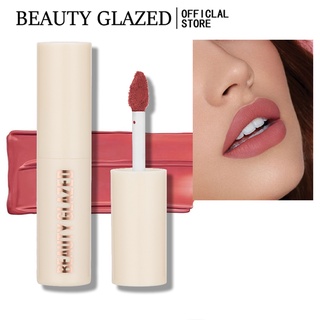 BEAUTY GLAZED Velvet Matte Lip Glaze Chocolate Thiết kế bao bì 12 màu có sẵn