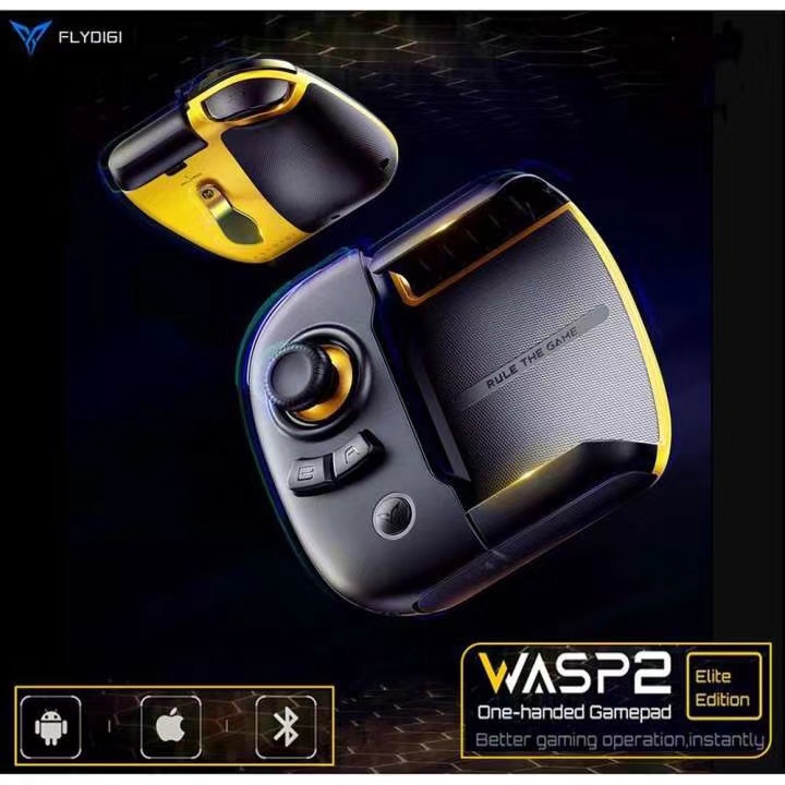 Original Flydigi Wasp 2 Pubg Mobile Call Of Duty Mobile Game Controller Mobile Bluetooth Gamepad Trigger Xiaomi Flydigi Wasp2 cho hệ thống Android / iOS