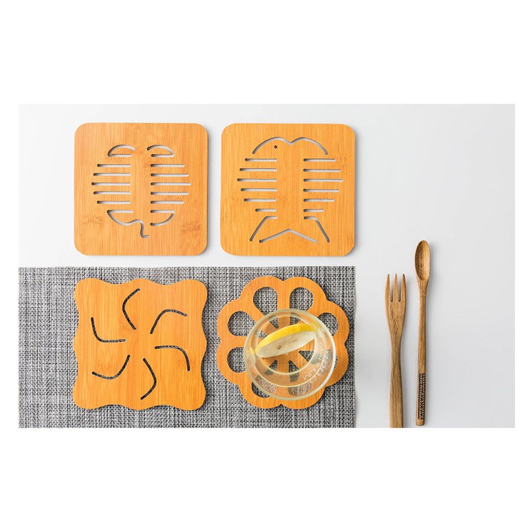 Đế gỗ lót nồi, xoong, chảo - Chịu nhiệt, chống trượt, bền đẹp | BigBuy360 - bigbuy360.vn