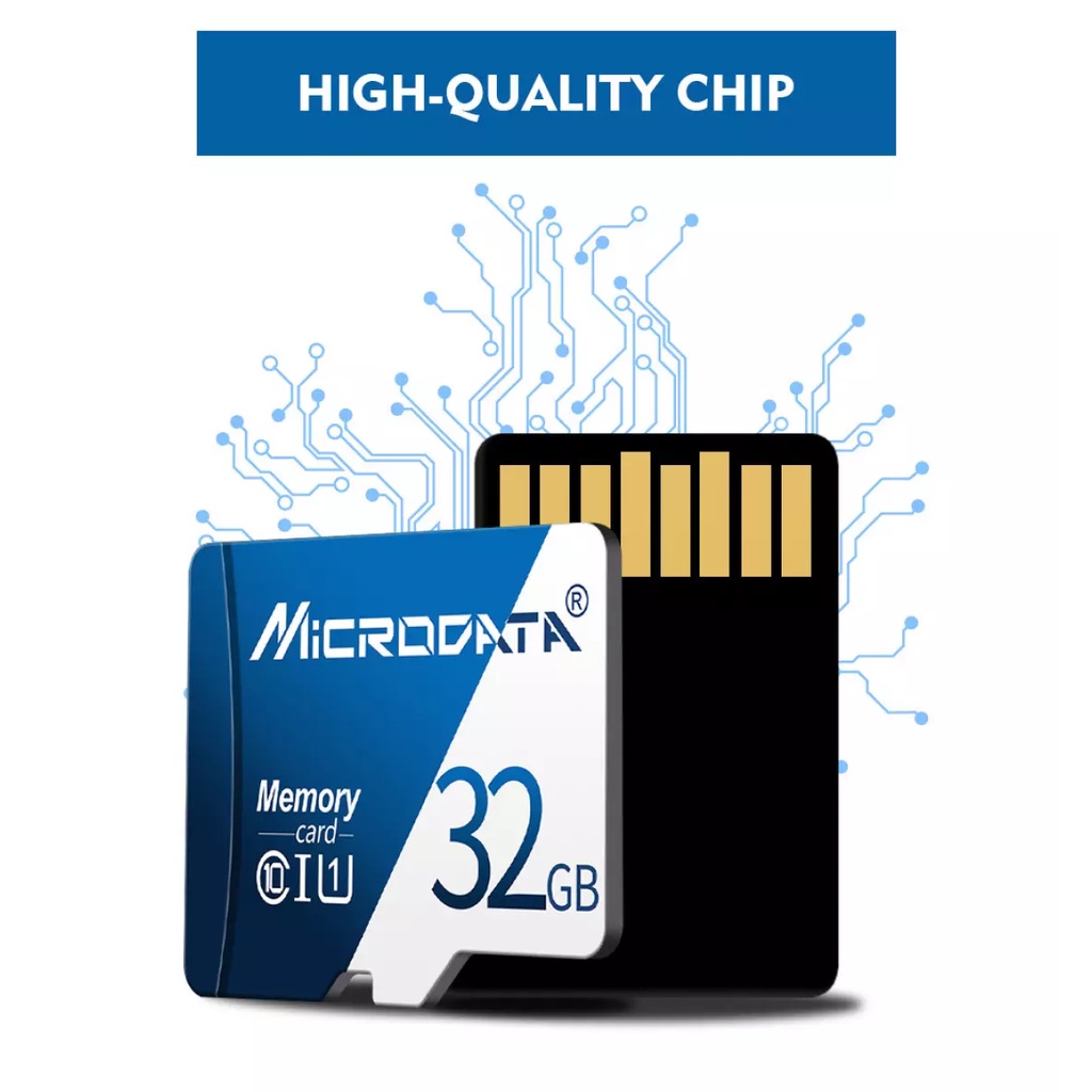 Thẻ nhớ Microdata 32G class 10 chính hãng