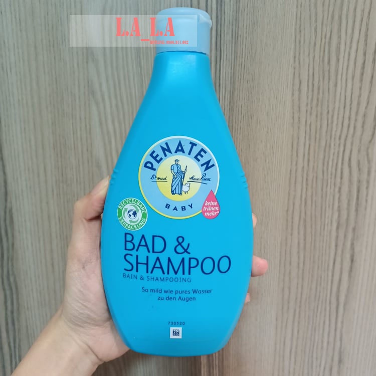 Sữa tắm gội chống cảm 2 trong 1 Penaten baby 400ml