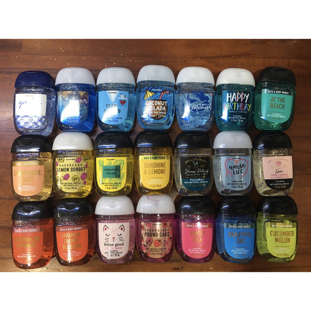 Gel rửa tay khô bath & body works 29ml giao màu ngẫu nhiên Sakura Shop