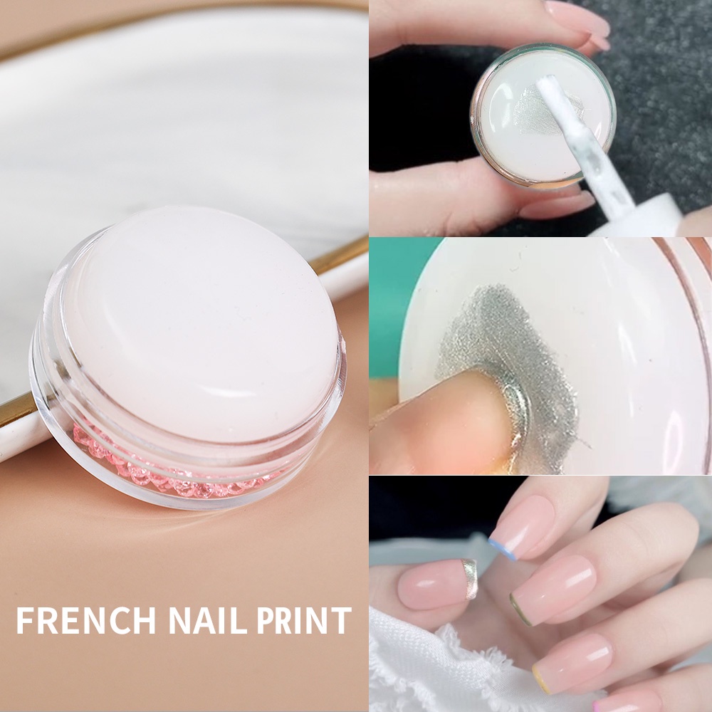 Dụng Cụ In Hình Móng Tay Chuyên Nghiệp Bằng Silicone Chất Lượng Cao