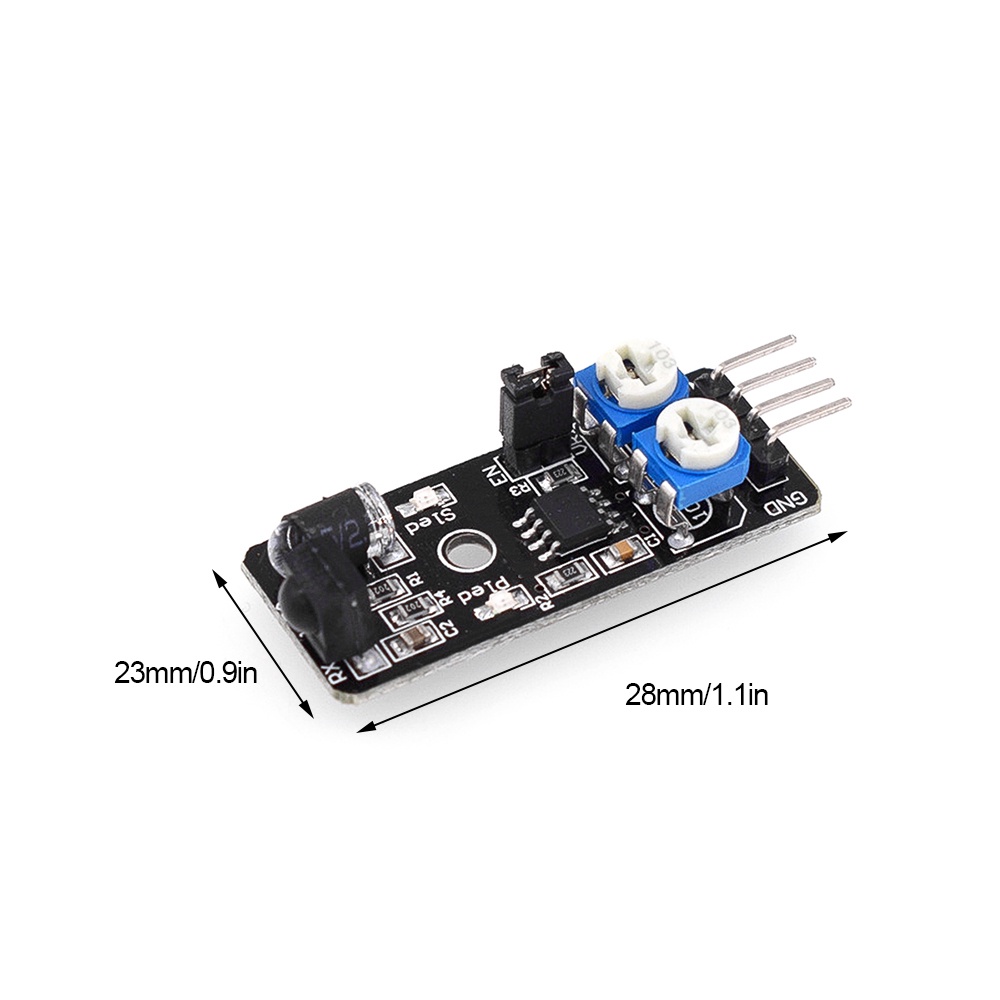 Mô đun cảm biến chướng ngại vật hồng ngoại thông minh PCBFUN DC3.3-5V 4 pin chuyên dụng cho xe hơi