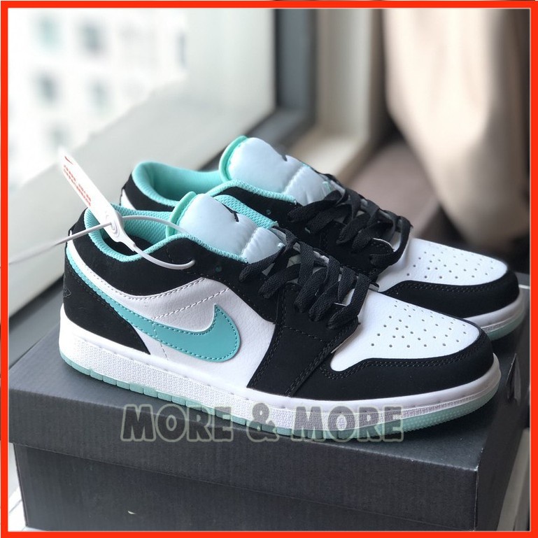 [More&amp;More] Giày Sneaker Cổ Thấp Jordan 1 Low phối màu Nõn chuối siêu đẹp MSN3328