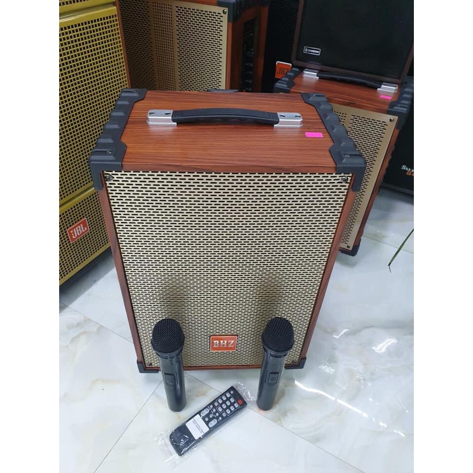 Loa karaoke bluetooth giá rẻ. Loa di động karaoke tặng kèm micro không dây hát hay