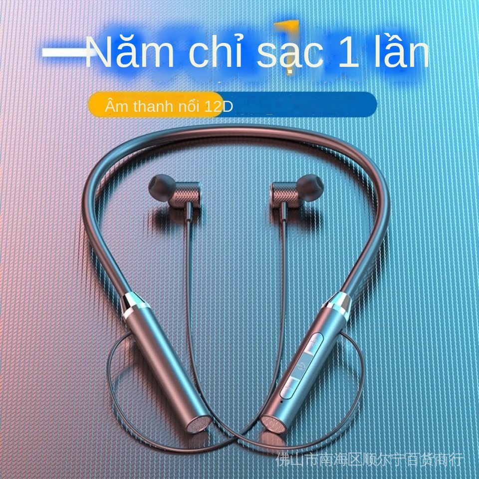 Tai nghe bluetooth không dây đeo cổ tiện lợi khi chơi thể thao
